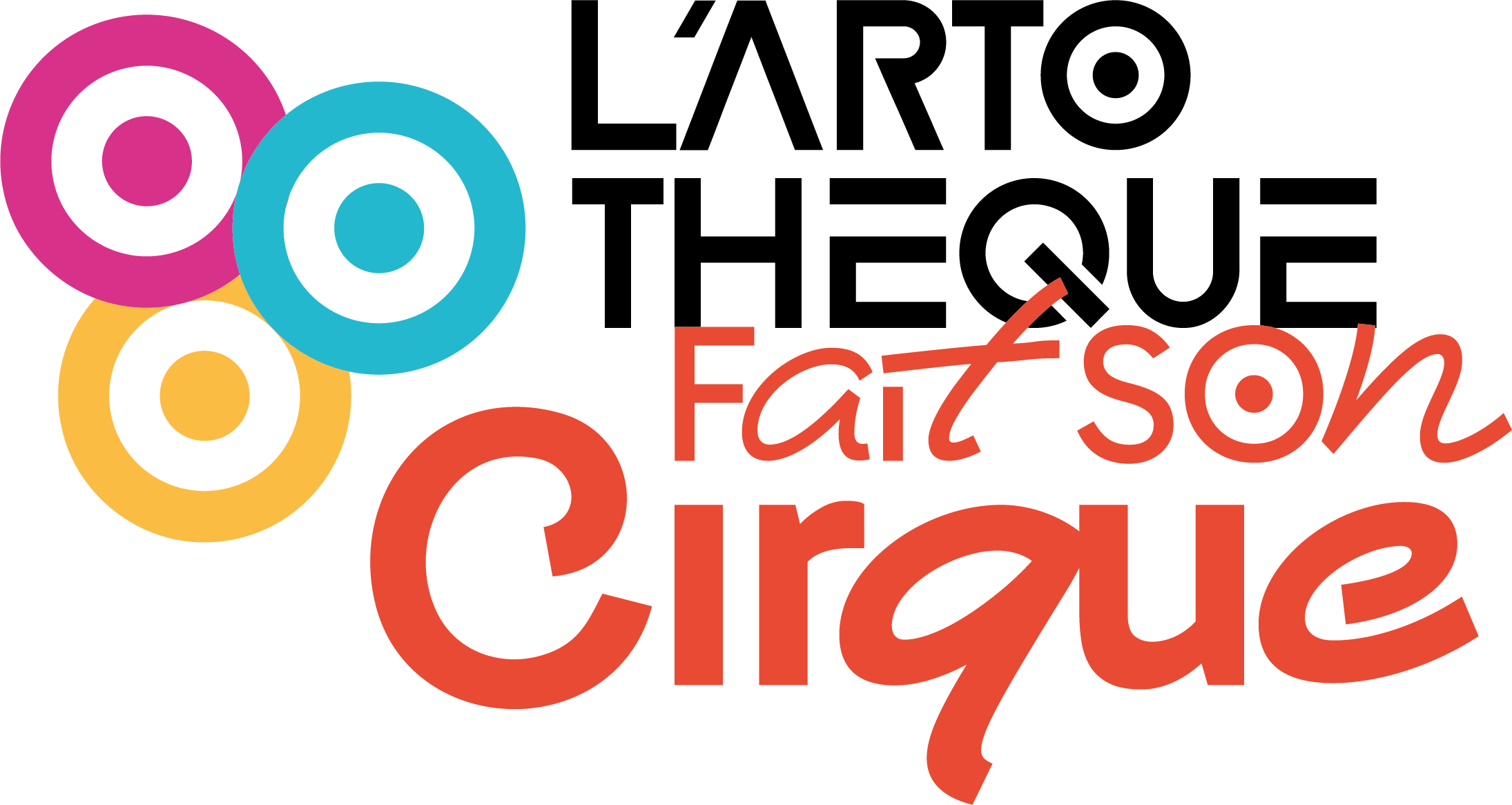 Logo L’Artothèque fait son cirque